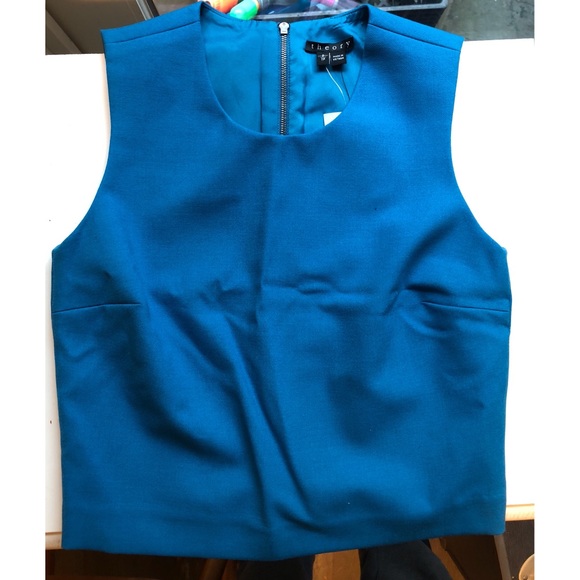 New blue Theory no-sleeve short top - Picture 1 of 4